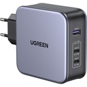 Ugreen 140W nástenná nabíjačka 2x USB-C 1x USB-A