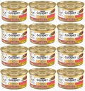 Purina Gourmet Gold losos a kuracie mäso v omáčke 12x85g