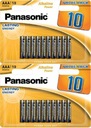 20x VÝKONNÁ BATÉRIA PANASONIC ALKALINE LR03 AAA 1,5V