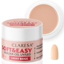 CLARESA stavebný gél Soft&Easy gél Light Beige 45g