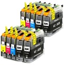 10x LC-223 ATRAMENTY PRE BROTHER DCP-J4120DW DCP-J562DW