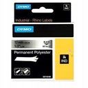 DYMO RHINO POLYESTER TAPE 18486 12mm 5,5M kov