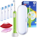 Elektrická zubná kefka Oral-B pre deti od 6 rokov Junior Green Set