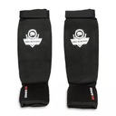 Shin Guards Feet Bushido Shinguards - čierne veľkosť M