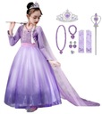 OUTFIT ŠATY ELSA JEDNORÁZOVÝ ELSA SET 122/128