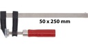 Skrutkovacia stolárska svorka 50x250mm KREATOR