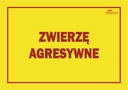 Nr.67 VÝSTRAŽNÁ TABUĽA PRE AGRESÍVNE ZVIERATÁ