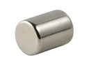 Cylindrický neodymový magnet 6x8 N38 30 kusov neodýmových magnetov