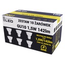 GU10 LED ŽIAROVKA 1,5W studená biela - 6500K