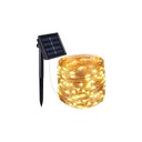 Lampy SOLAR TEARS 100 LED TEPLÝ DRÔT