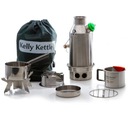 KELLY KETTLE Trekker Kit SST oceľ 0,6 L set