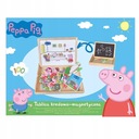 MAGNETICKÁ TABUĽA PEPPA PIG PEPPA PIG PRÍRUČKA CHALK MAGNETS