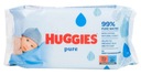 Vlhčené obrúsky Huggies PURE 56 ks.