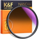 K&F POLOVIČNÝ FILTER sivý NanoX GND8 Soft 67mm