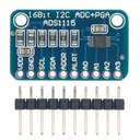 ADS1115 16-bitový 4-kanálový Arduino ESP ADC prevodník