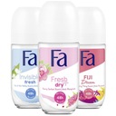 Fa Roll-on Deodorant Mix of Fragrances 50ml x3 Set