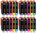 20x atramenty pre CANON Pixma MG5750 MG6850 MG7750 XL