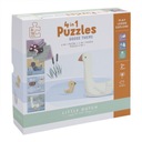 Little Dutch Puzzle 4 druhy zvieratiek Little Go