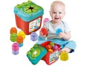 CLEMMY Mäkké bloky SENSORY BUCKET SORTER CLEMENTONI KOŠÍK