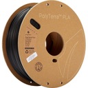 Polymér vlákna PolyTerra PLA 1,75 mm, 1 kg Čierny