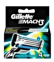 Gillette Mach3 náboje do žiletiek Gillette 4 ks.