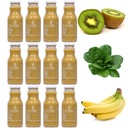 SMOOTHIE Ovocná pena kiwi špenát banán 12x250ml