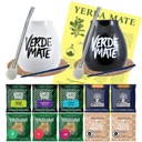 Yerba Mate Starter Set PRE DVOCH tekvicová bombilla 10x50g 500g