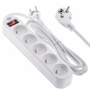 Predlžovací kábel Power strip 3m - 5 zásuviek