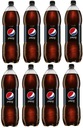 8x 2L PEPSI Max bez cukru BAL