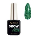 Zobraziť Glow 113 Nails Company zelený glitrový hybridný lak 6ml