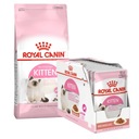 Royal Canin Kitten suché krmivo pre mačky 10 kg + Food Jelly Pouch 12x85g