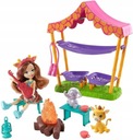 Set bábiky Enchantimals SAVANNA CAMPING Mattel