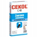 CEKOL C-40 TMEL SPÁRNY 16 kg GK