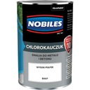 Nobiles Enamel Chlórová guma na kov Biela 0,9L