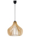 PREVIEDNA LAMPA, LOFT stropný luster, Drevo 1