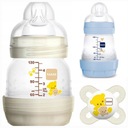 Mam Baby SET ANTIKOLICKÁ fľaša Start 160 ml + 130 ml + cumlík 0m+