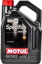 Olej Motul SPECIFIC RBS0-2AE 0W-20, C5, VOLVO 5l