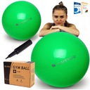 REHABILITAČNÁ GYMNASTICKÁ LOPTA 65CM na klasické FITNESS cvičenie + PUMP