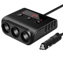 Rozbočovač do zásuvky zapaľovača 4xUSB 100W 12V 24V