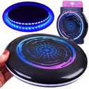 Lietajúci svietiaci LED UFO DISC 23cm pre zábavu pri hádzaní ZA4957