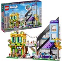 LEGO Friends Downtown interiérový dizajn a kvetinárstvo, konštrukcia