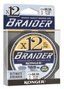 KONGER BRAIDER X12 O.GREEN BRIDGE 0,20mm 150m