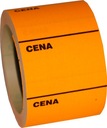 CENOVKA C 40X30MM ORANŽOVÁ 300ks