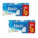 Toaletný papier White Strong Velvet 16+4 Rolls 150 listov