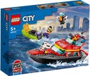 LEGO CITY 60373 Požiarny čln