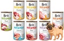 BRIT Pate & Meat 8x400g MIX príchutí