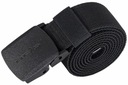 Čierny nastaviteľný popruh na nohavice, 120 cm