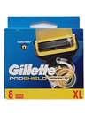 8x NÁPLŇ GILLETTE FUSION PROGLIDE ProSHIELD POWER -42