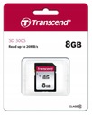 TRANSCEND 300S 8 GB SD karta SDHC 20 MB/s Class 10