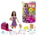 Barbie bábika Adopcia psa + doplnky. HKD85 HKD86